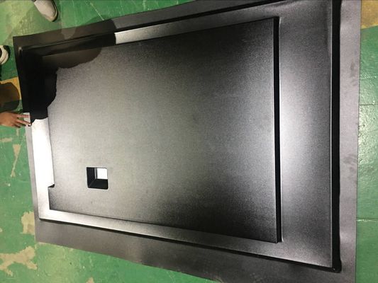 Hojas plásticas de encargo de Thermoform para el vacío que forma la contraportada negra del LCD TV